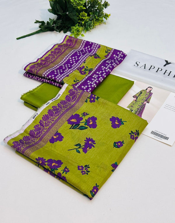 Sapphire Lawn 3pc 00U3PDY24V58