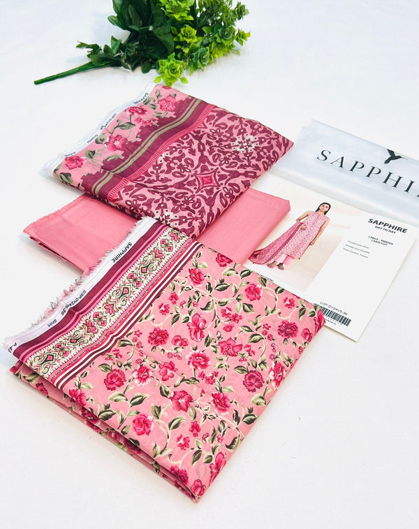 Sapphire Lawn 3pc 00U3PDY24V536