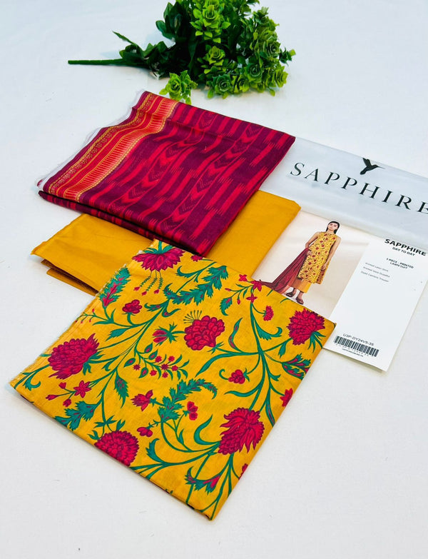 Sapphire Lawn 3pc 00U3PDY24V535