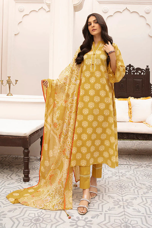Nishat 3 Piece - Printed Suit - 42201316-R