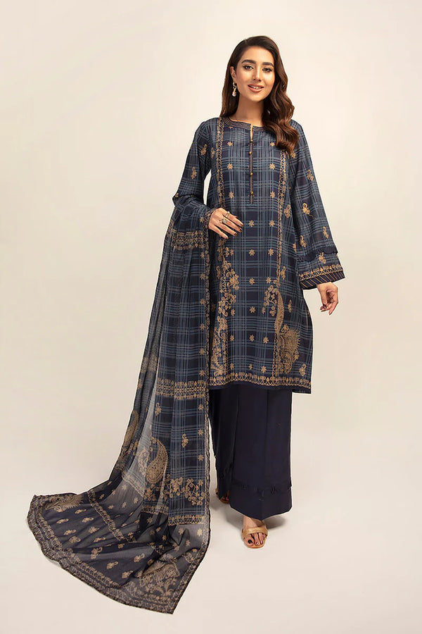 Nishat 3 Piece - Printed Suit - 42201356-R