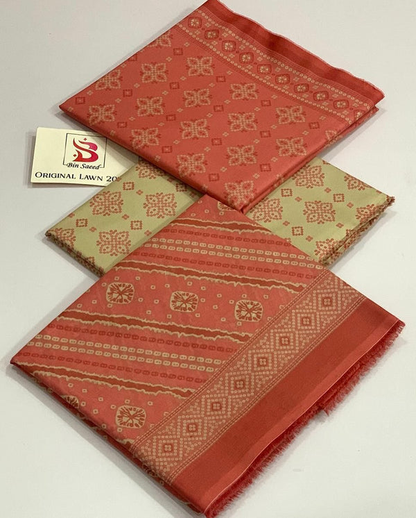 Bin Saeed Lawn 015