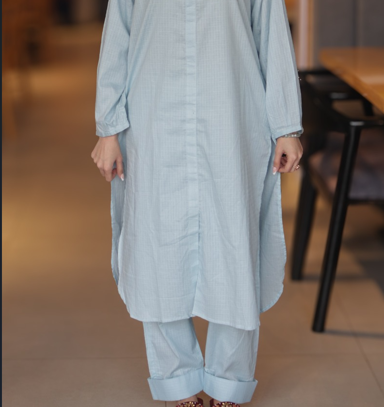 Sky Coord Lawn 2pc