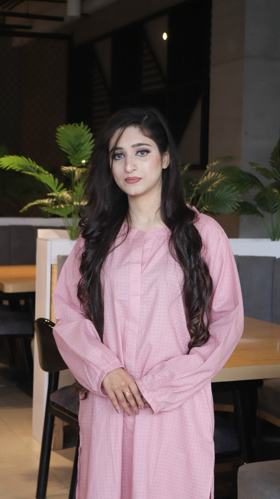 Pink coord Lawn 2pc