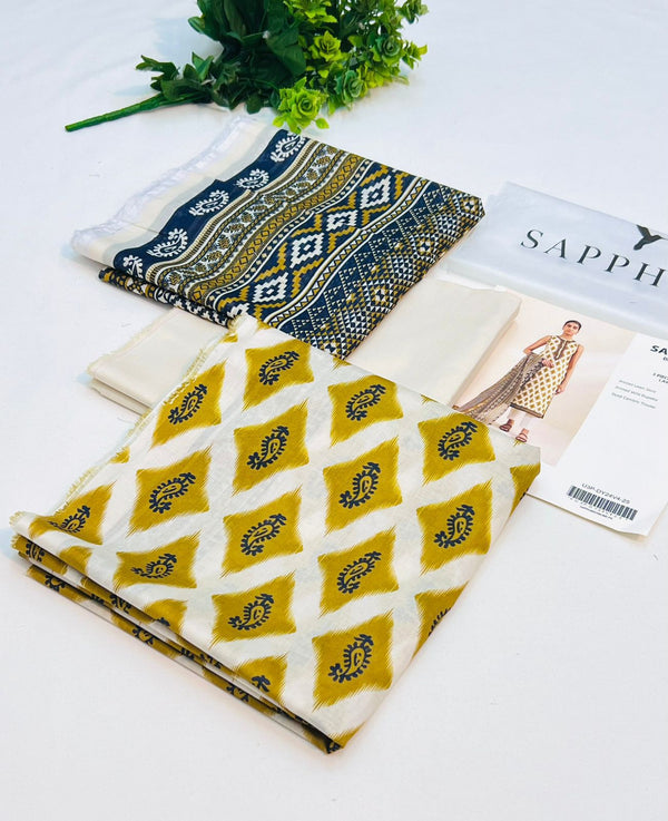 Sapphire Lawn 3pc 00U3PDY24V425